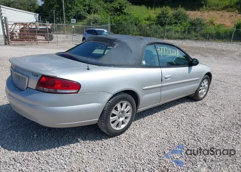 2005 Chrysler Sebring Gtc из США, поврежденный, VIN 1C3EL75R25N622045